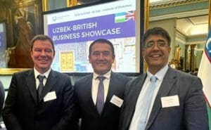 Neil Moulding and Tallat Azad discussing Storelectric’s Prospects in Uzbekistan