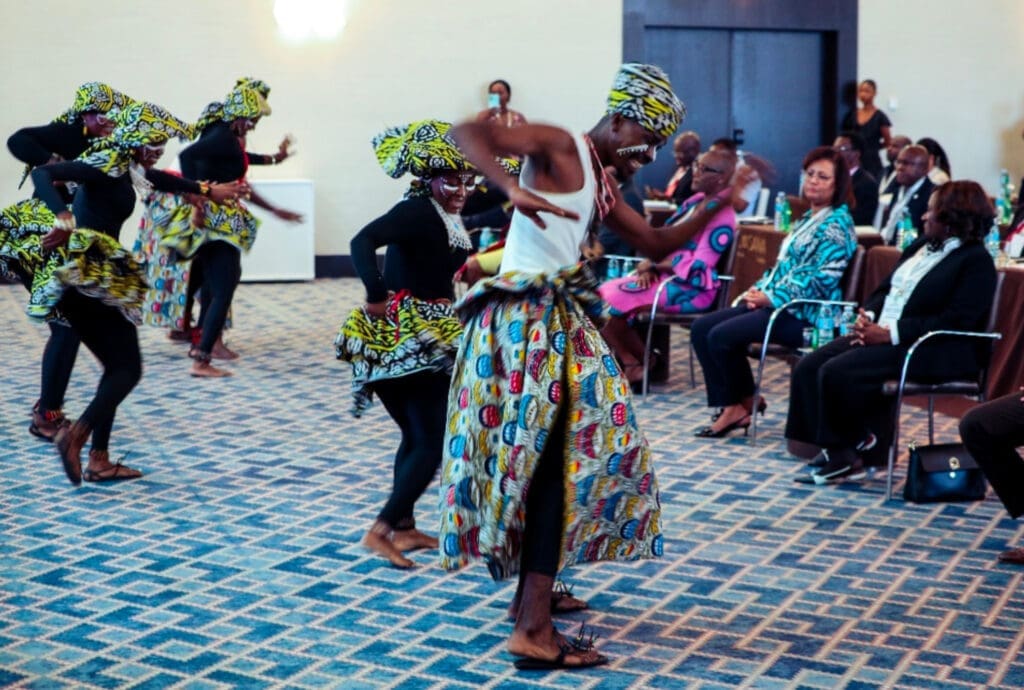 Traditional Angolan dance performance to launch the International 'Green Card: Clean Energy' Conference
