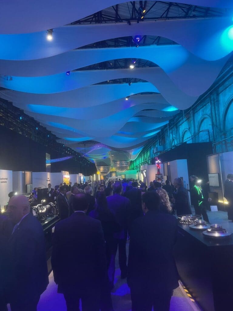 Exhibition hall at Baker Hughes AM25