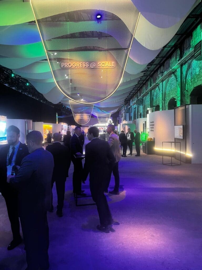 Exhibition hall at Baker Hughes AM25